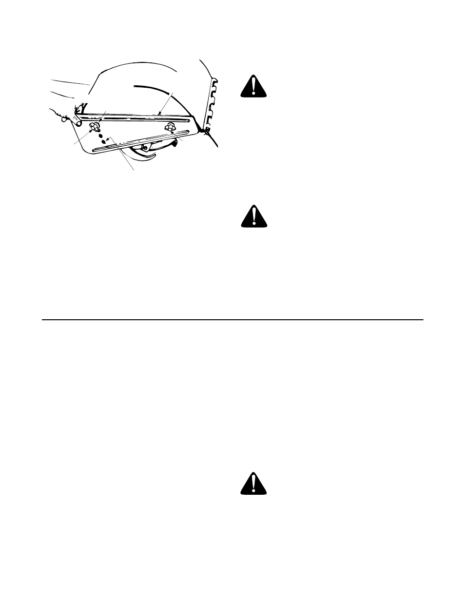 Handle adjustment, Belt tension adjustment, Carburetor adjustment | Yard-Man 454 User Manual | Page 10 / 20