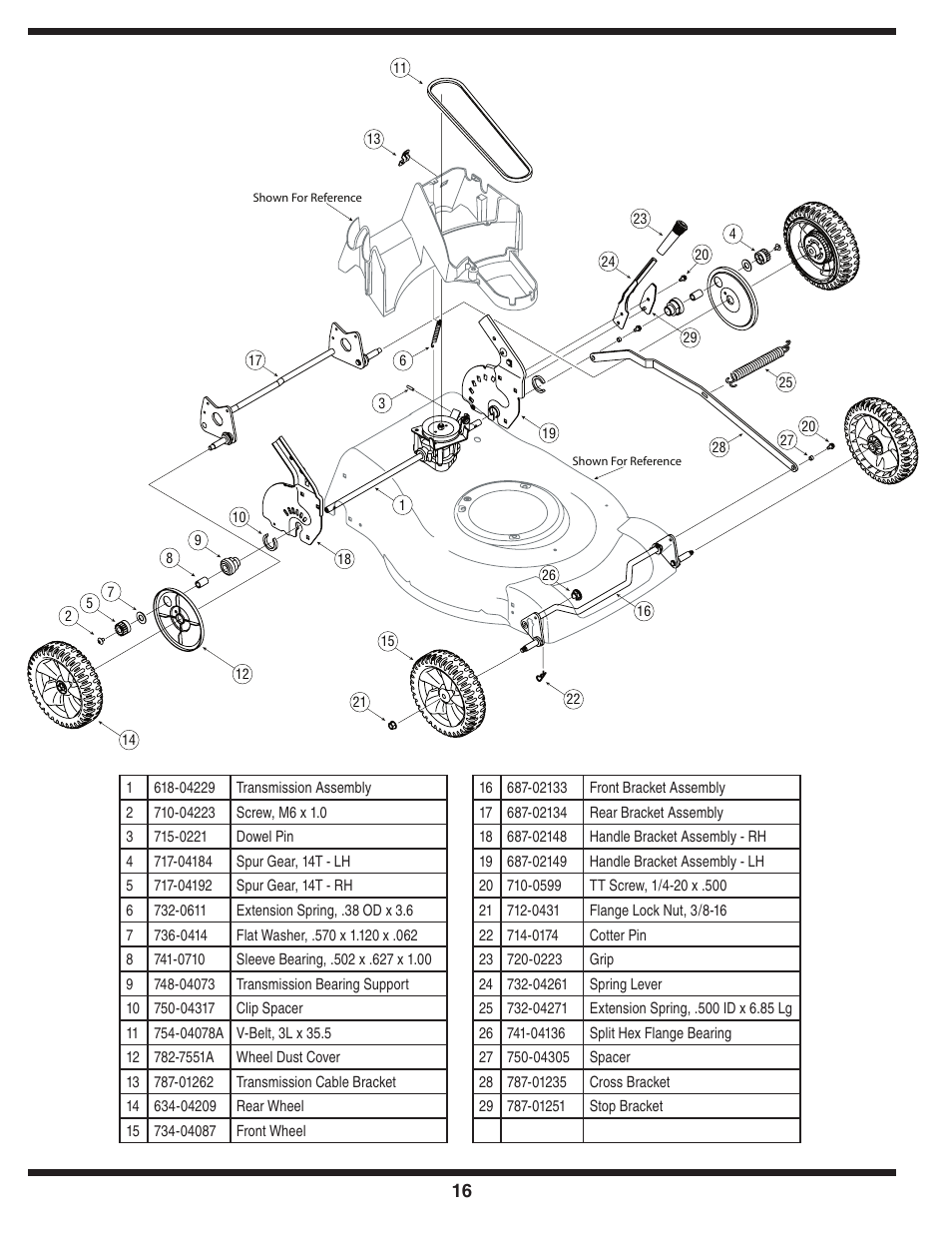 Yard-Man 829 User Manual | Page 16 / 20