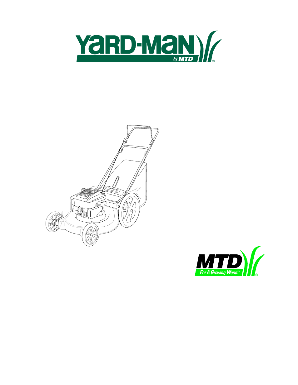 Yard-Man 11A-589 Series User Manual | 20 pages