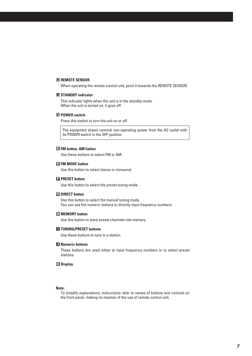 Xantech AM/FM Radio Tuner User Manual | Page 7 / 13