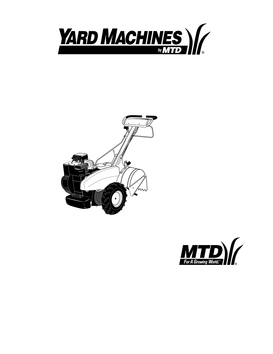 Yard Machines 410 User Manual | 20 pages