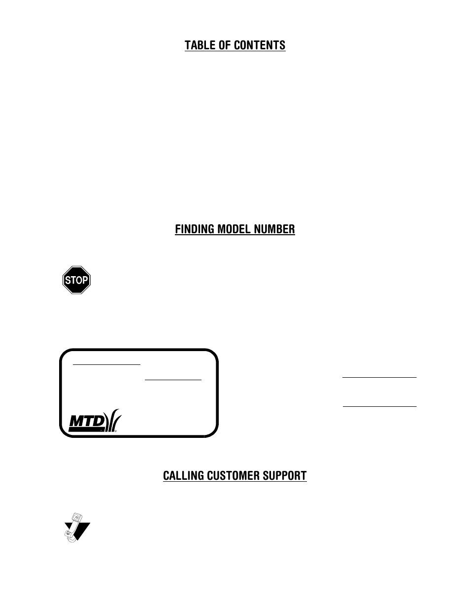 Yard Machines 429 User Manual | Page 2 / 20