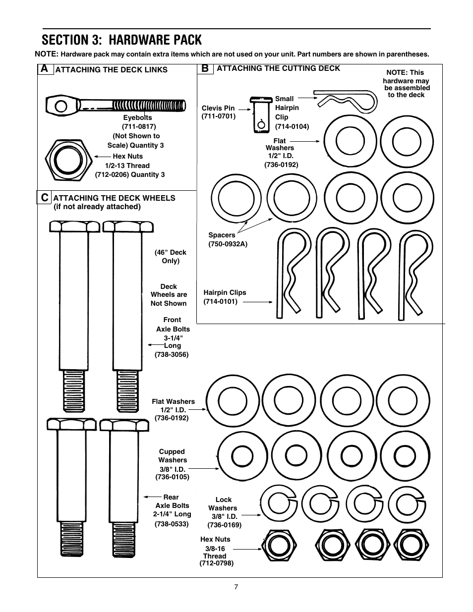 Yard Machines 840 Thru 849 User Manual | Page 7 / 28