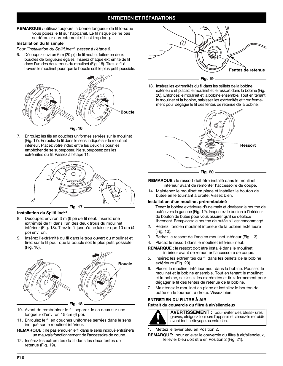 Yard Machines 3100M User Manual | Page 26 / 52