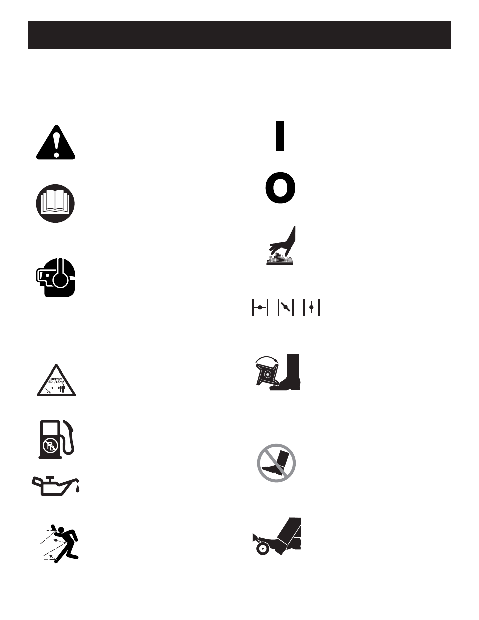 Normas para una operacion segura | Yard Machines 769-01401 User Manual | Page 45 / 64