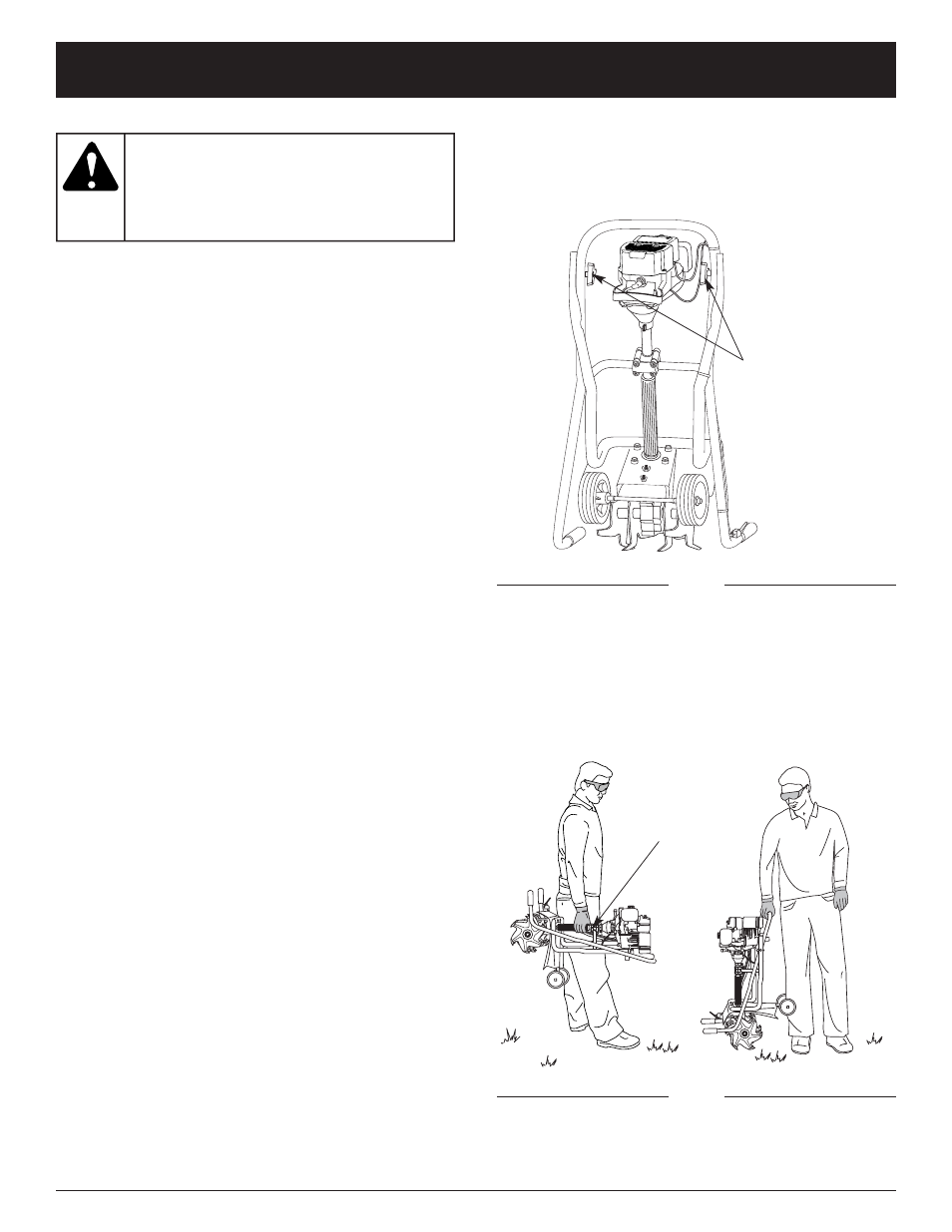 Advertencia, Instrucciones de mantenimiento y reparacion | Yard Machines 769-01401 User Manual | Page 55 / 64