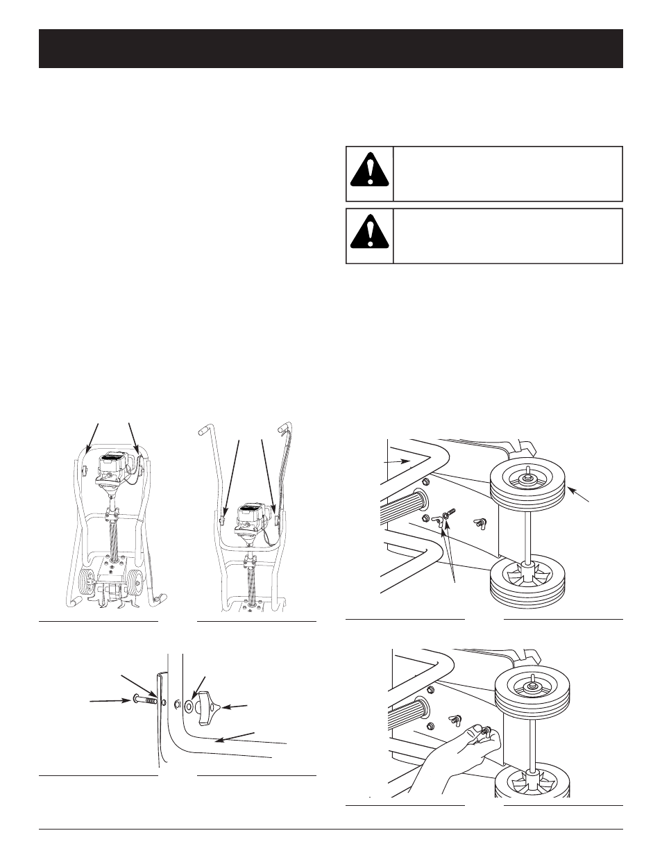 Warning, Assembly instructions | Yard Machines 769-01401 User Manual | Page 7 / 64