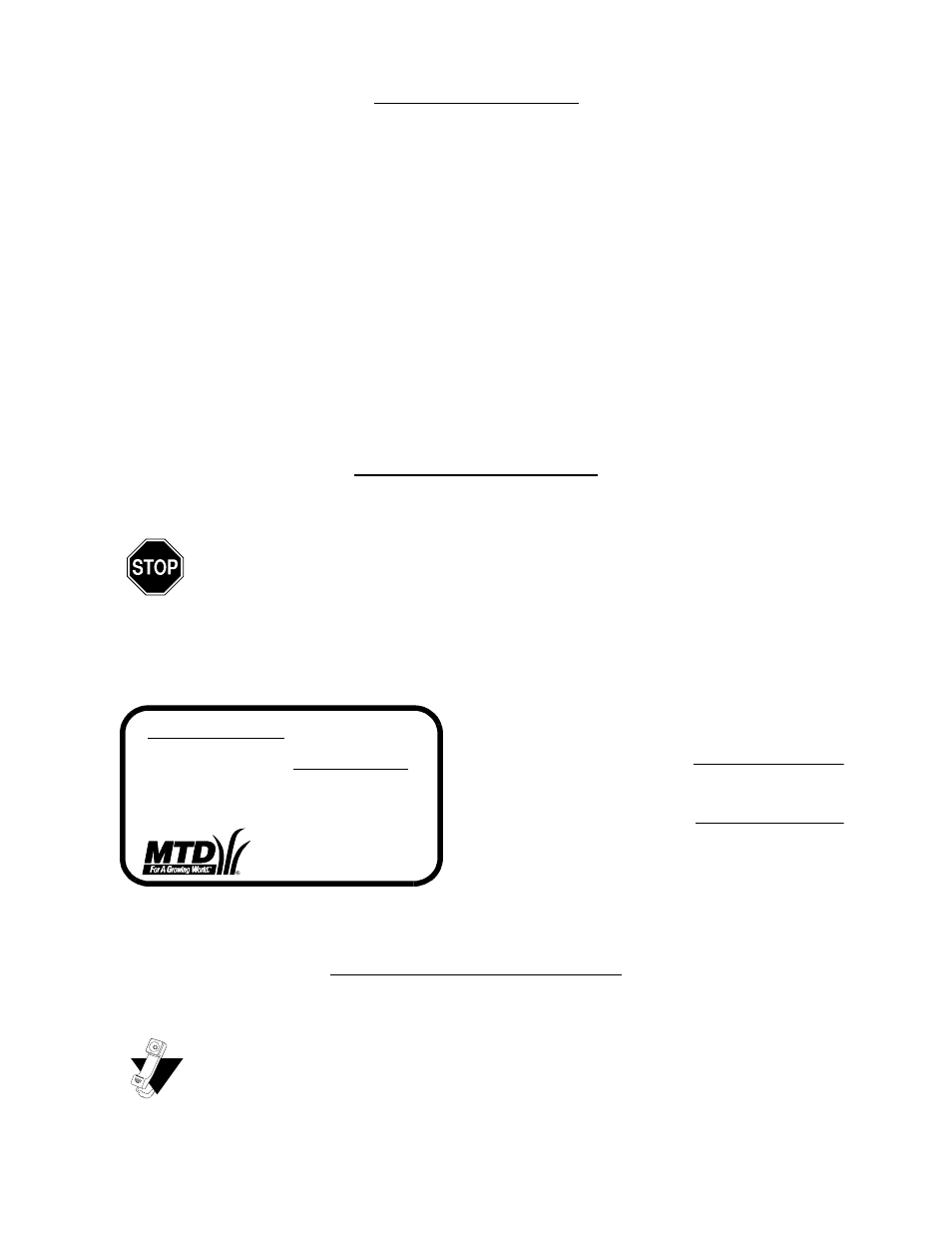 Yard Machines E645E User Manual | Page 2 / 28