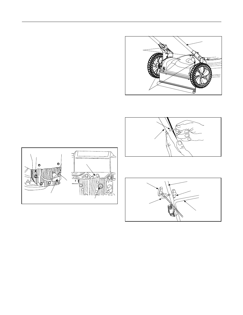 Removing unit from carton, Disconnecting spark plug wire, Setting up your lawn mower | Yard Machines 086 User Manual | Page 7 / 16