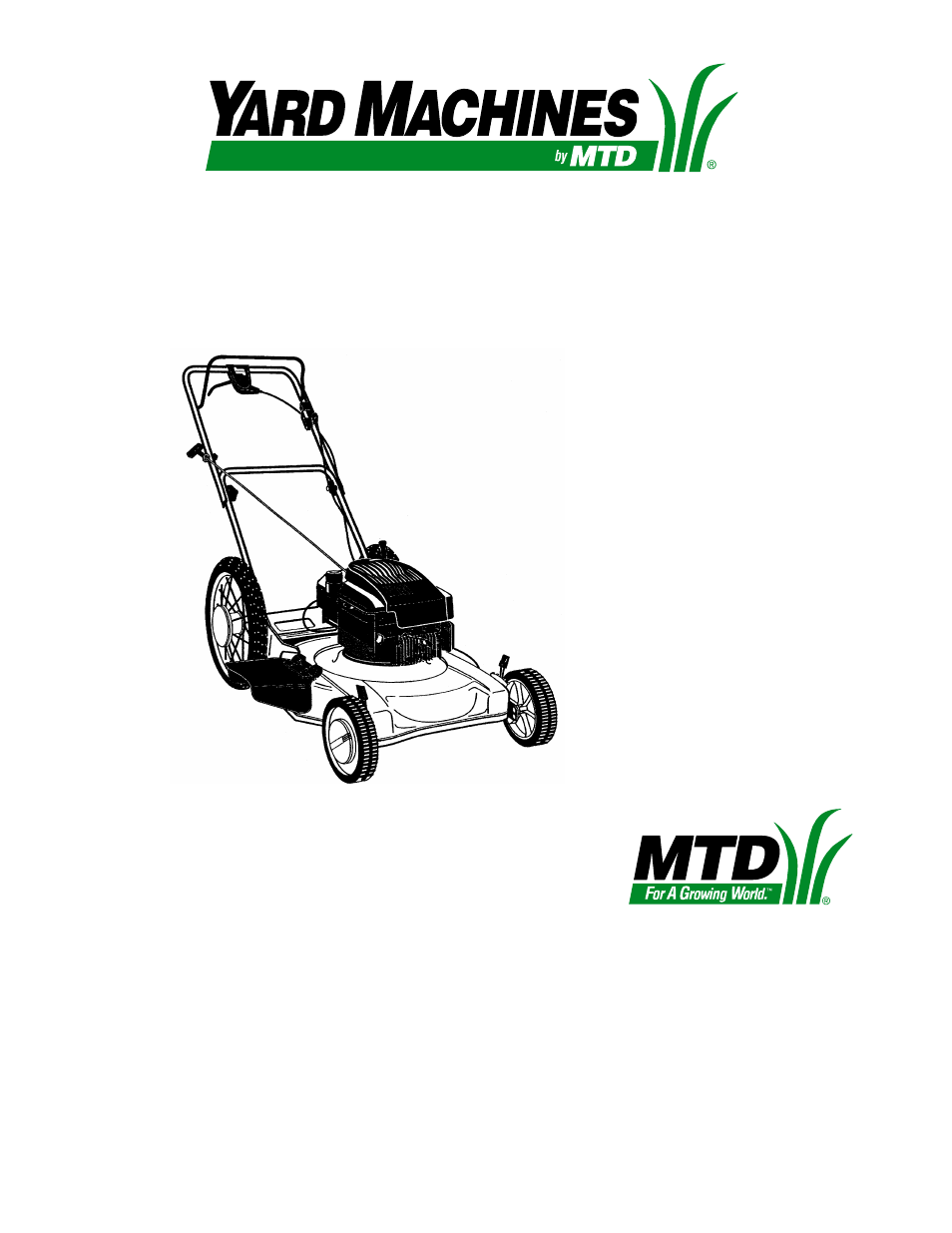 Yard Machines 330 User Manual | 28 pages