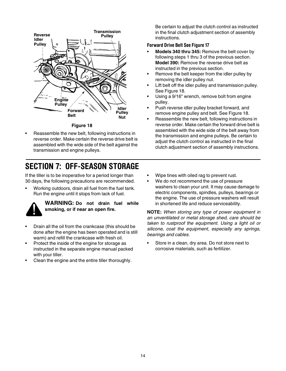 Yard Machines 390 User Manual | Page 14 / 24