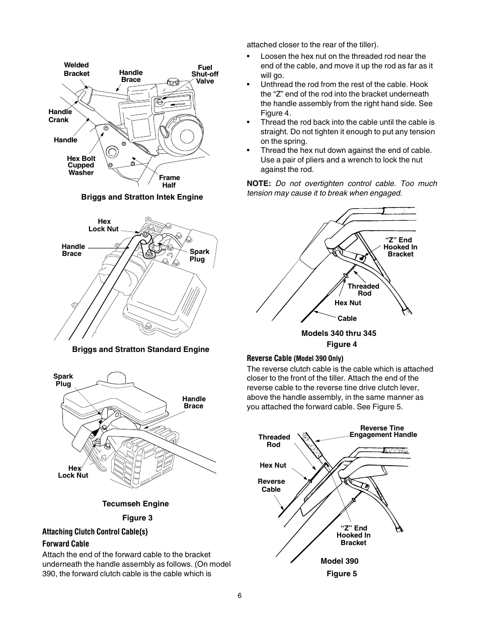 Yard Machines 390 User Manual | Page 6 / 24