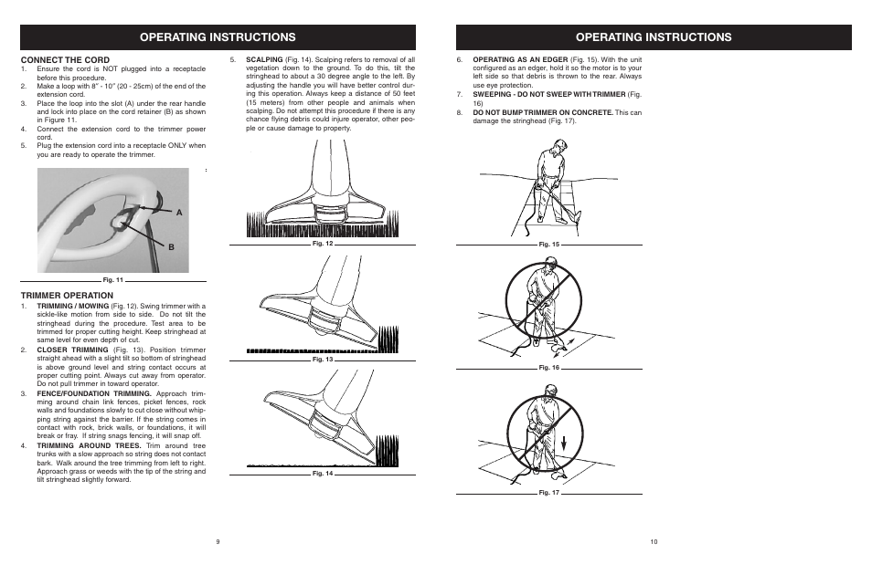 Operating instructions | Yard Machines MTD27P User Manual | Page 11 / 52
