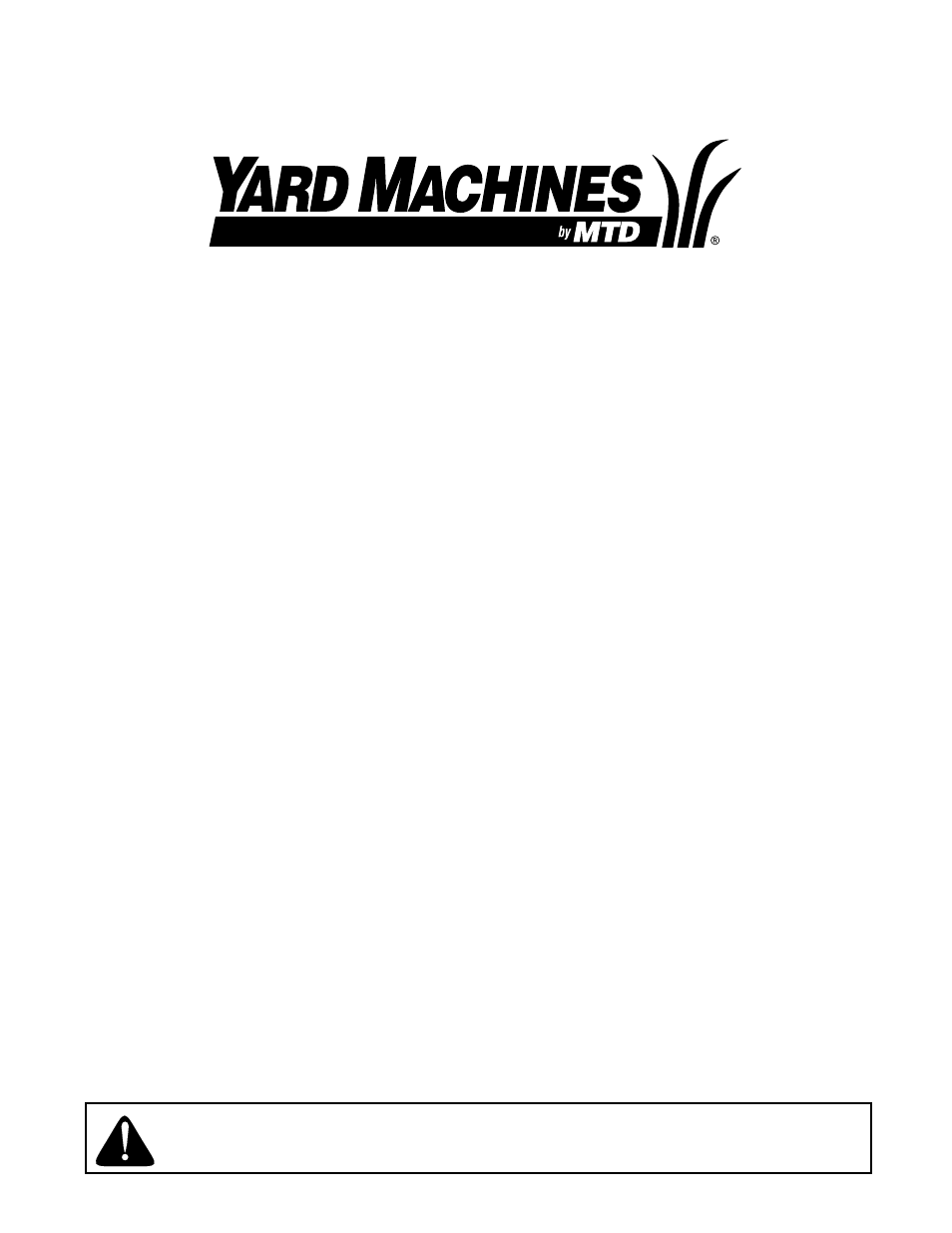 Manufacturer’s limited warranty for | Yard Machines 540 User Manual | Page 24 / 24