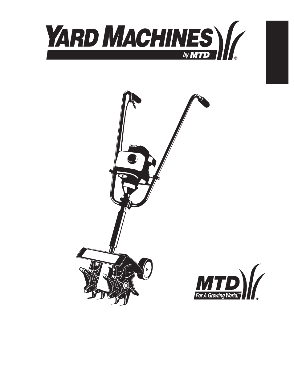 Yard Machines 2- Cycle Gas Cultivator User Manual | 68 pages