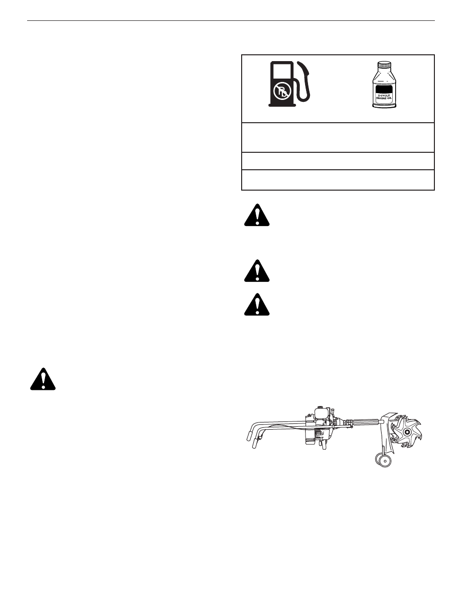 Oil and fuel mixing instructions | Yard Machines 2- Cycle Gas Cultivator User Manual | Page 10 / 68