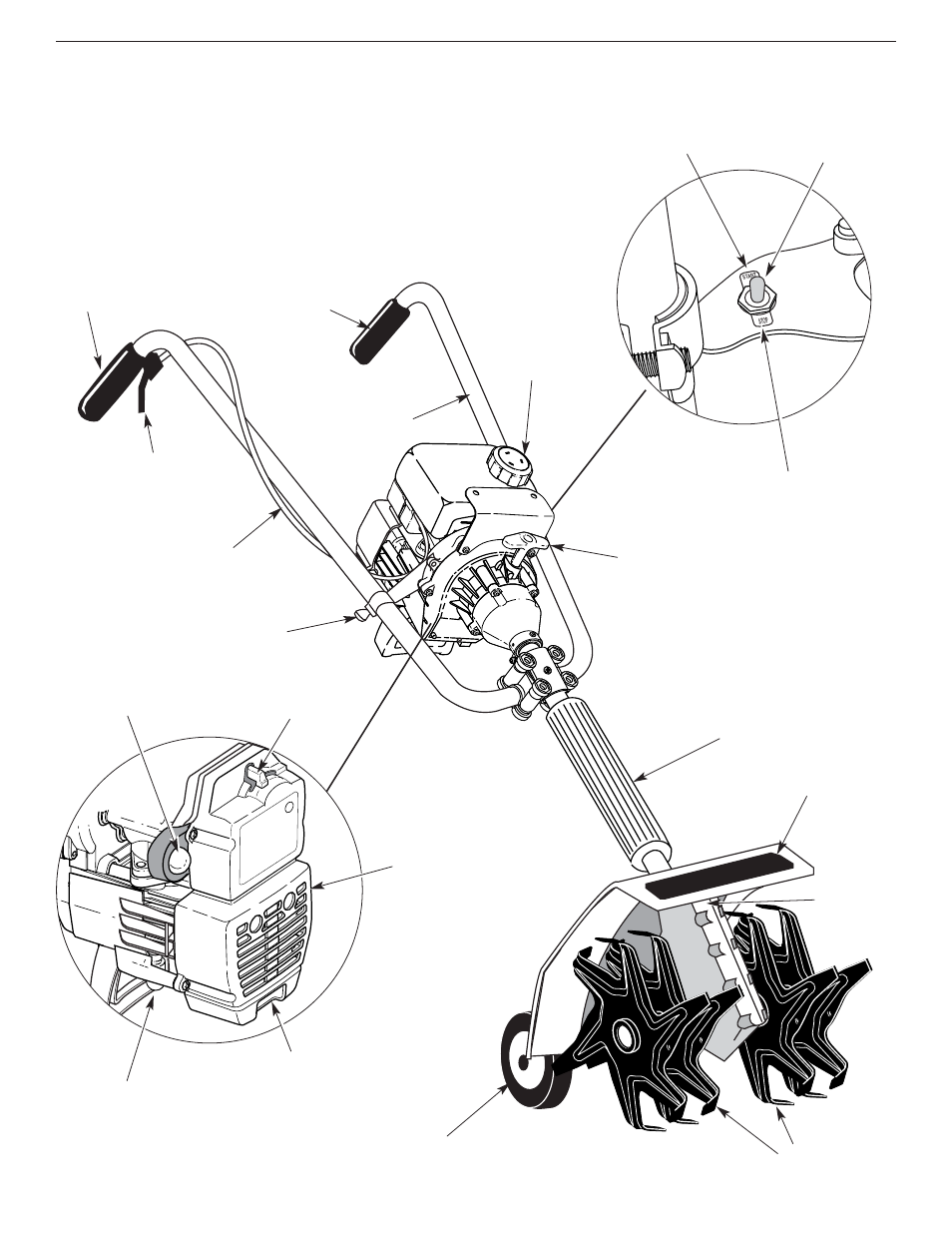 Sección 2: conozca su unidad, Applications | Yard Machines 2- Cycle Gas Cultivator User Manual | Page 50 / 68