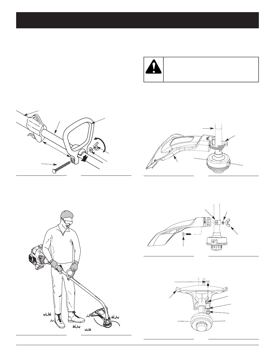 Advertencia, Instrucciones de ensamble | Yard Machines Y700 User Manual | Page 47 / 64