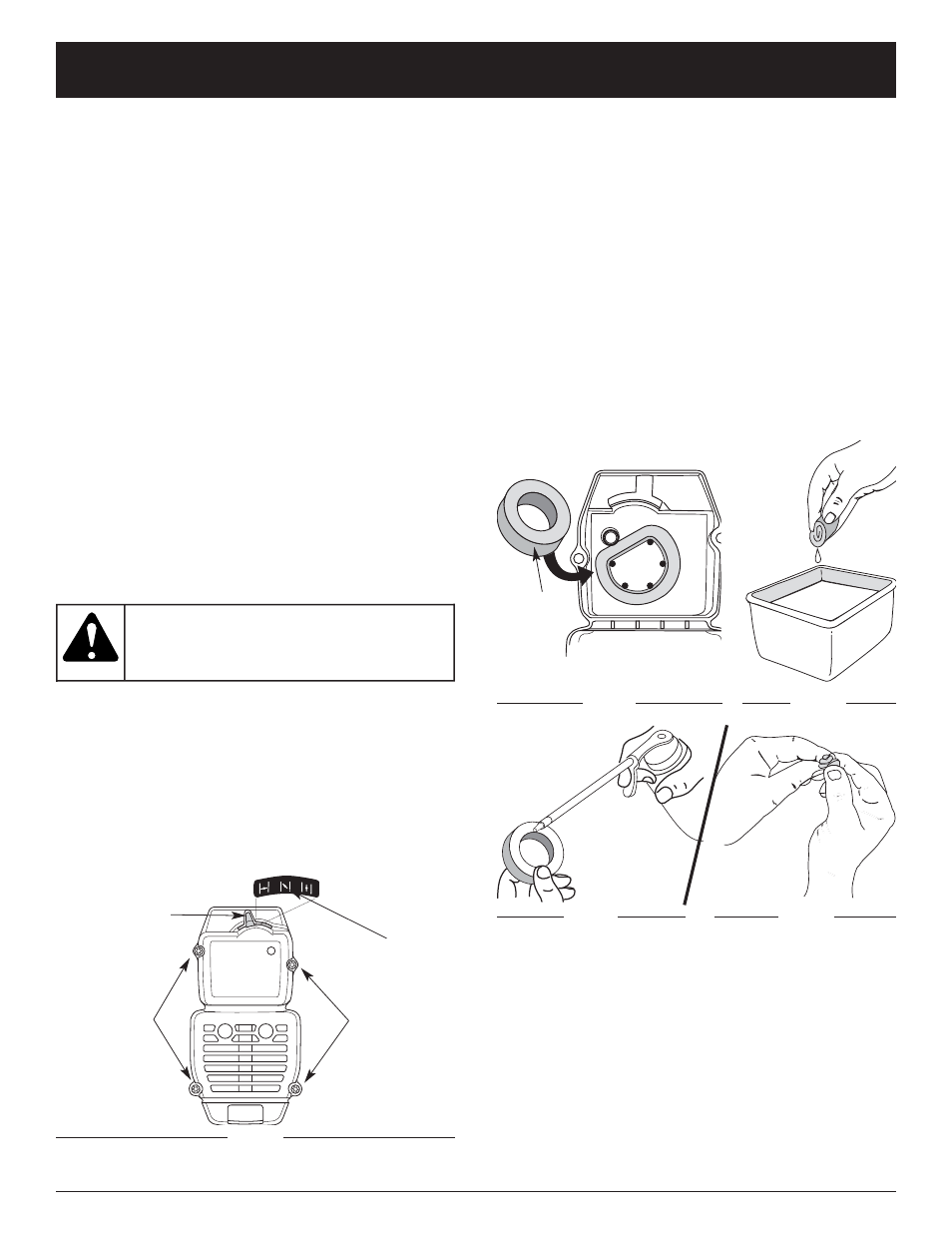 Avertissement, Entretien et réparations | Yard Machines 2800M User Manual | Page 33 / 64