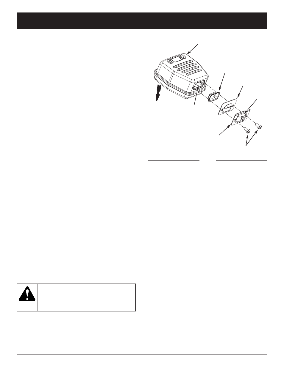 Advertencia, Instrucciones de mantenimiento y reparacion | Yard Machines 2800M User Manual | Page 54 / 64