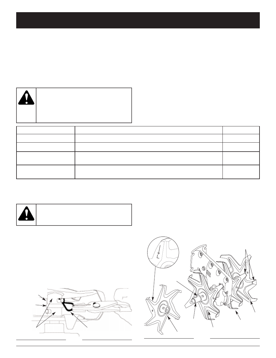 Advertencia, Instrucciones de mantenimiento y reparacion | Yard Machines 769-00872A User Manual | Page 51 / 64