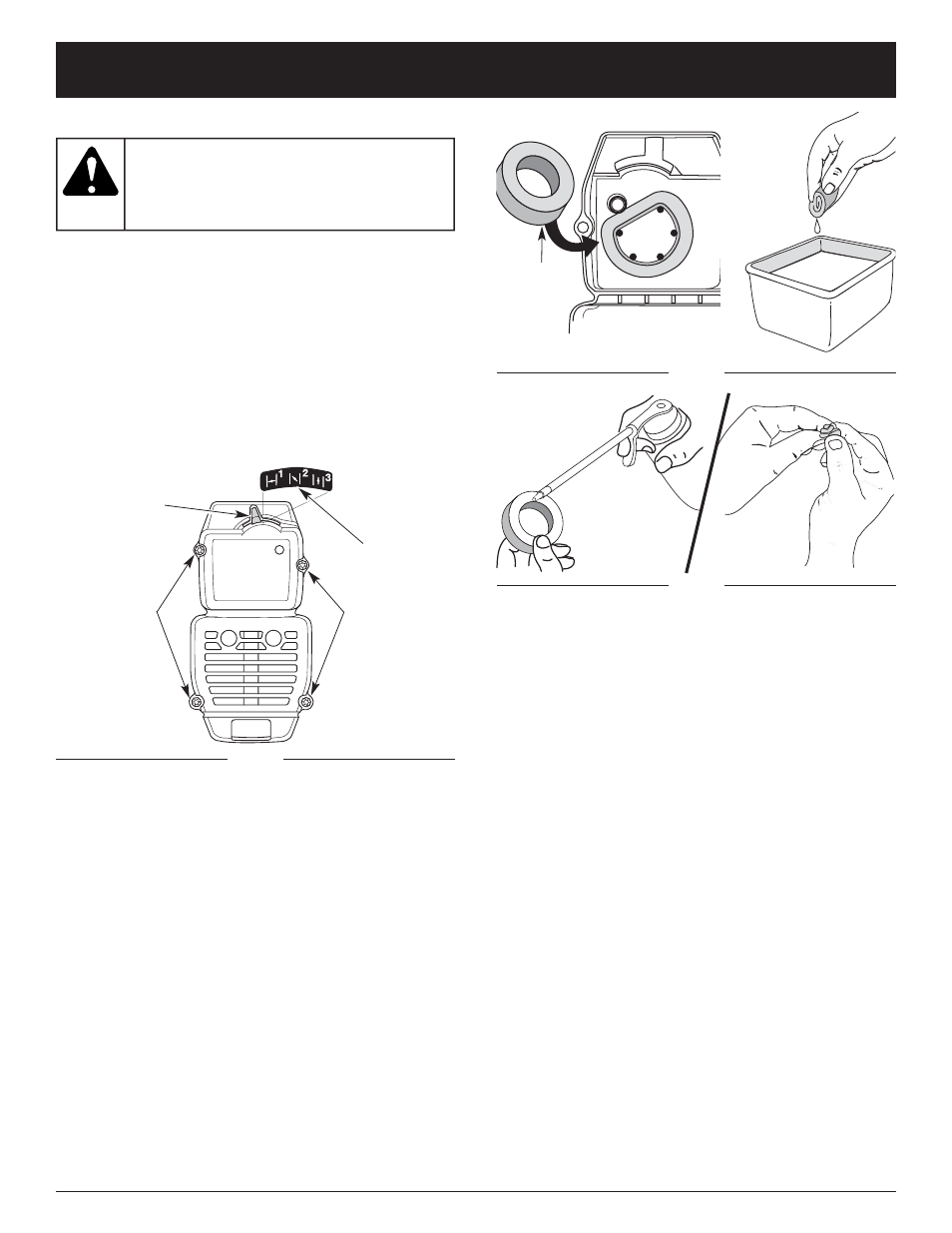 Advertencia, Instrucciones de mantenimiento y reparacion | Yard Machines 769-00872A User Manual | Page 52 / 64