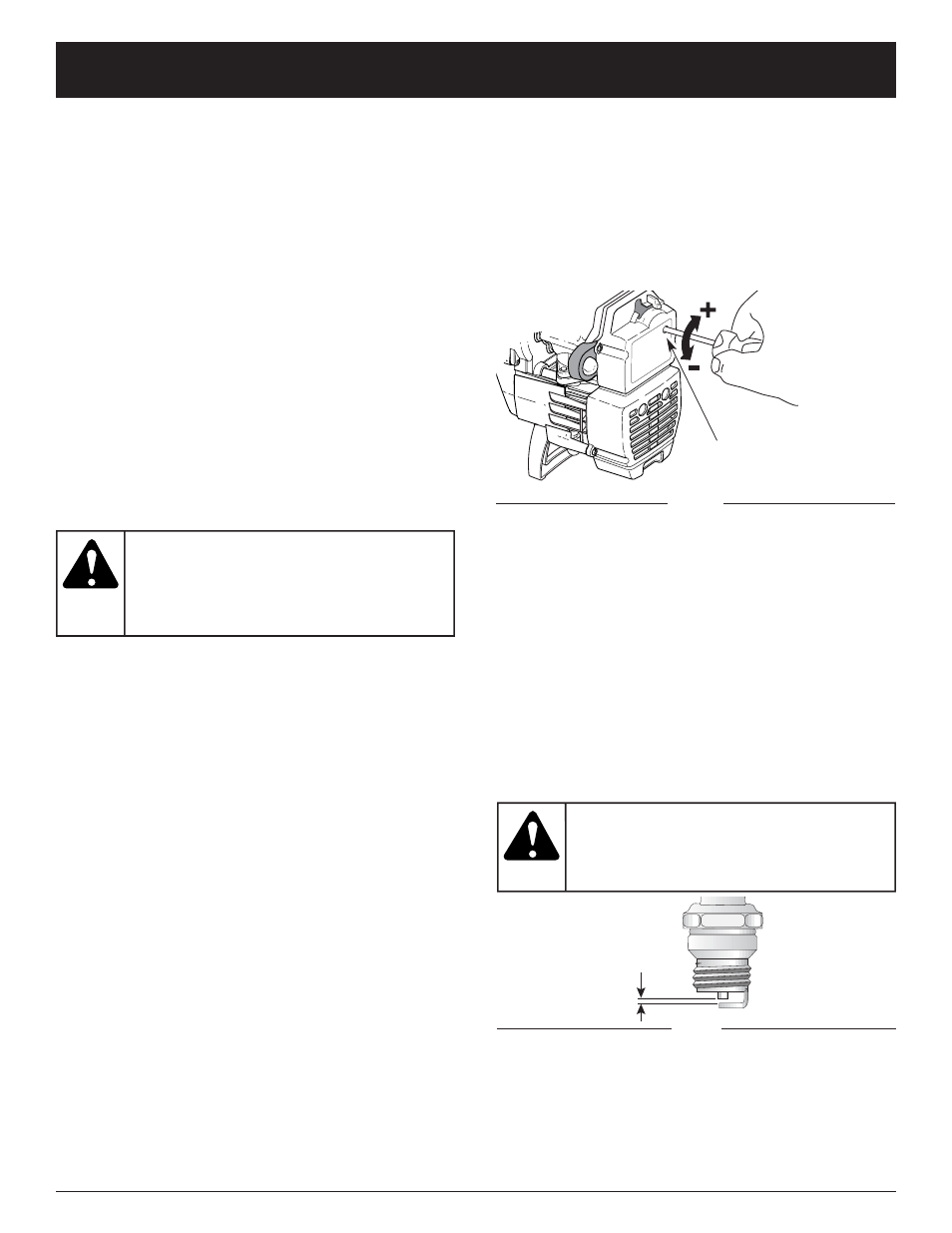 Advertencia, Precaucion, Instrucciones de mantenimiento y reparacion | Yard Machines 769-00872A User Manual | Page 54 / 64
