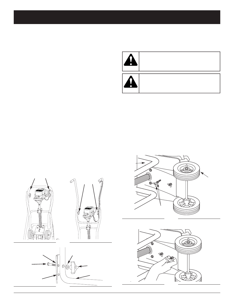 Warning, Assembly instructions | Yard Machines 769-00872A User Manual | Page 7 / 64