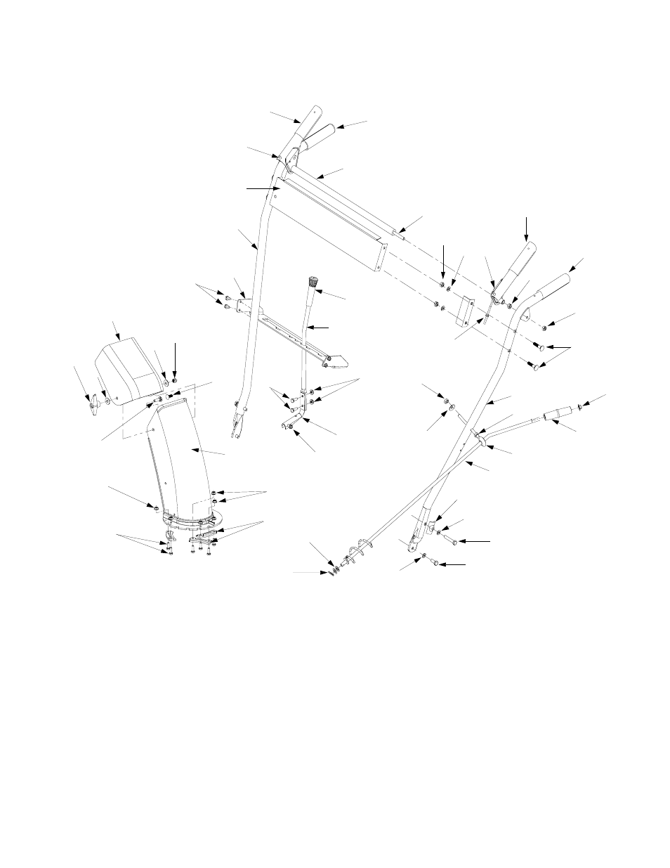 Snow thrower model 611 | Yard Machines 611 User Manual | Page 24 / 28