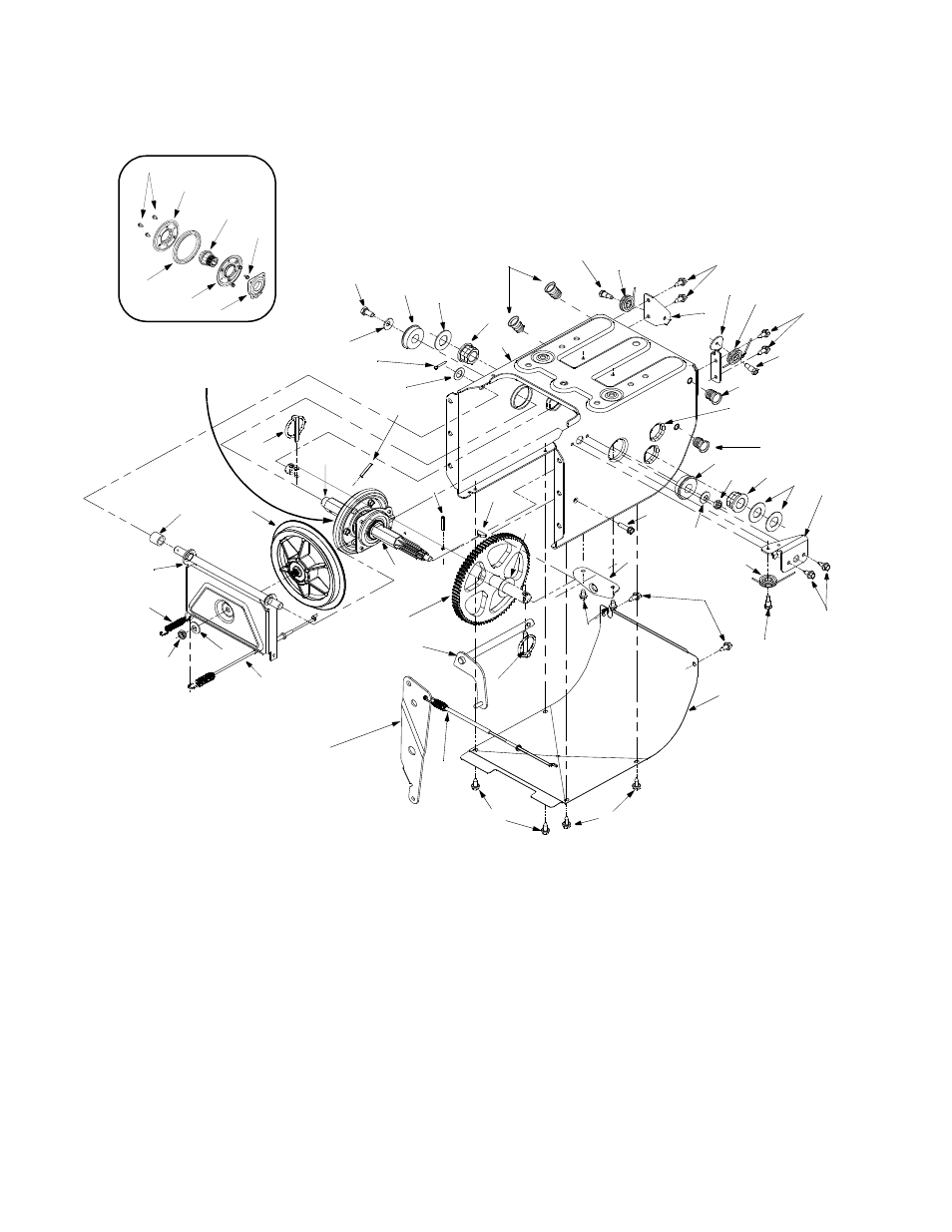 Snow thrower model 611 | Yard Machines 611 User Manual | Page 26 / 28