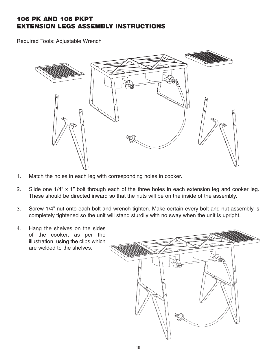 Cooker King Cooker King Kooker OUTDOOR COOKER User Manual | Page 18 / 24