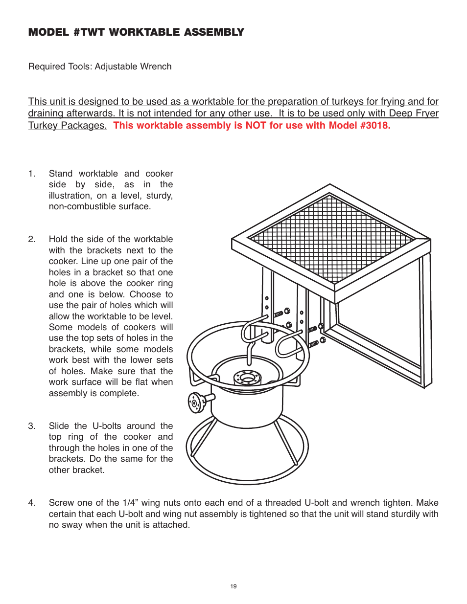 Cooker King Cooker King Kooker OUTDOOR COOKER User Manual | Page 19 / 24