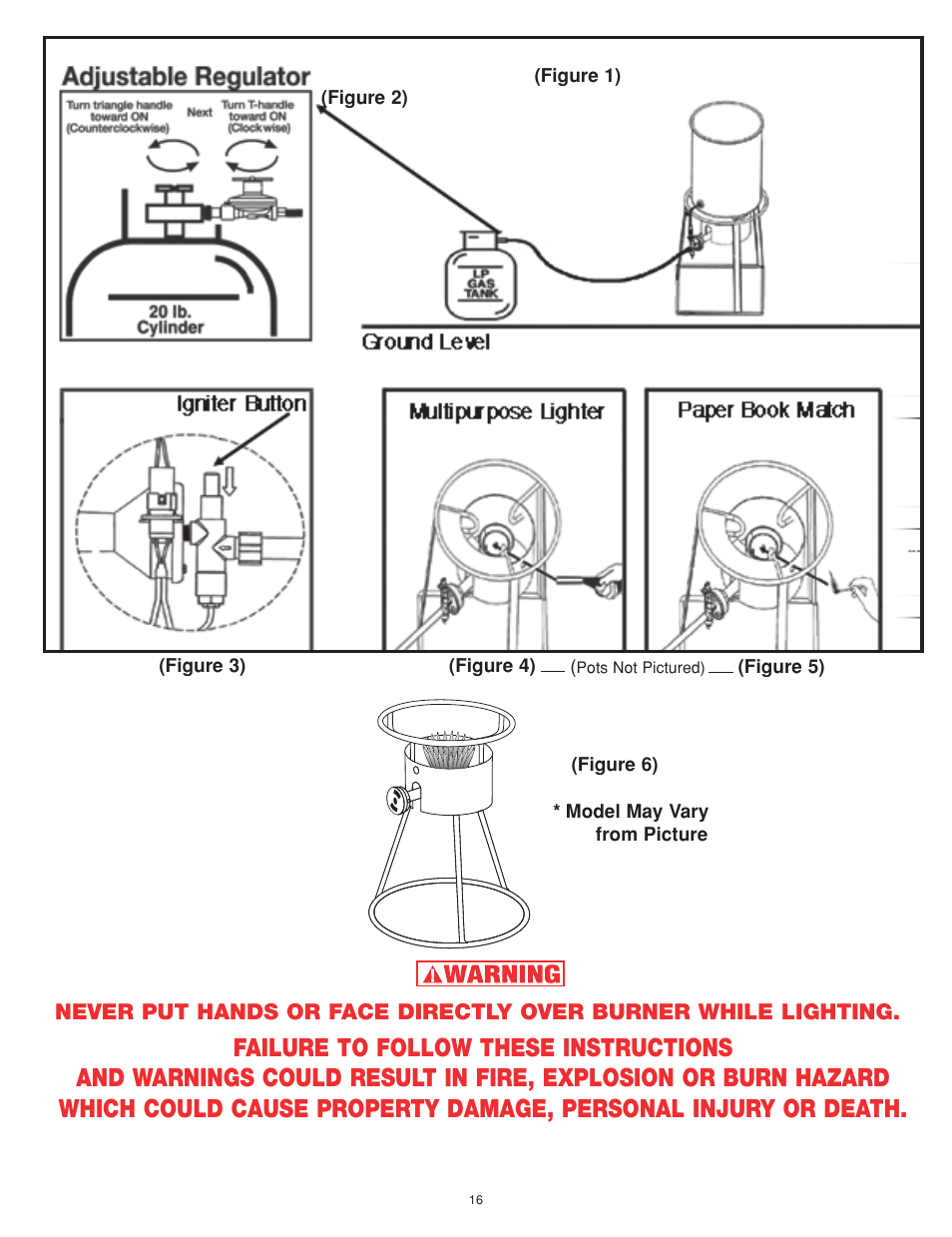 Cooker King Cooker OUTDOOR COOKERS User Manual | Page 16 / 32