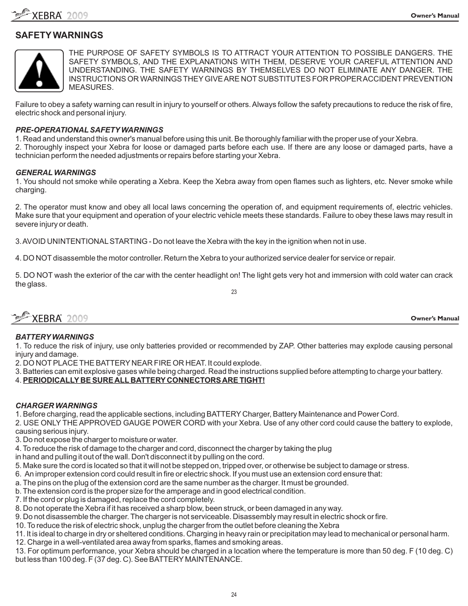 Zap XEBRA D555 User Manual | Page 12 / 16