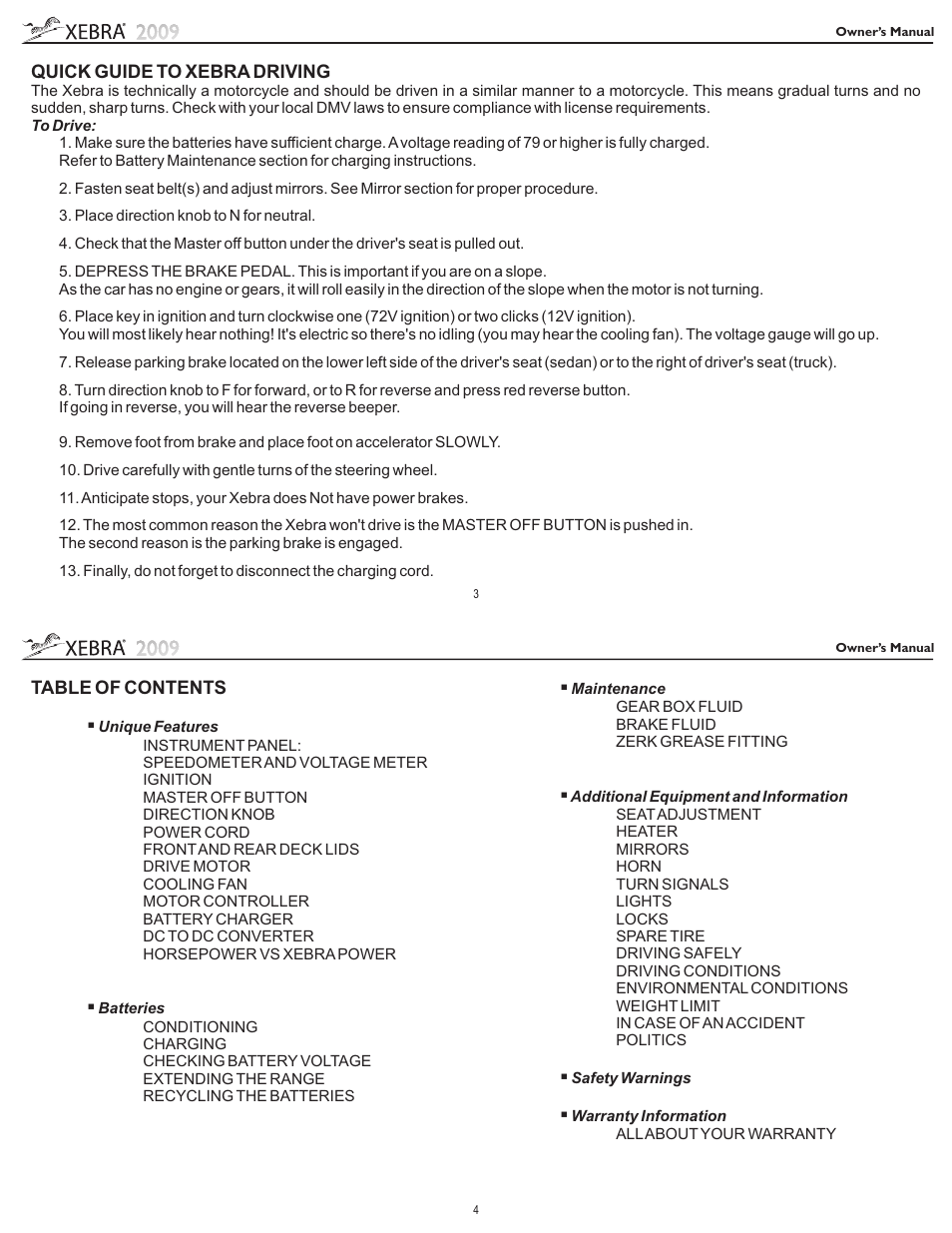 Zap XEBRA D555 User Manual | Page 2 / 16