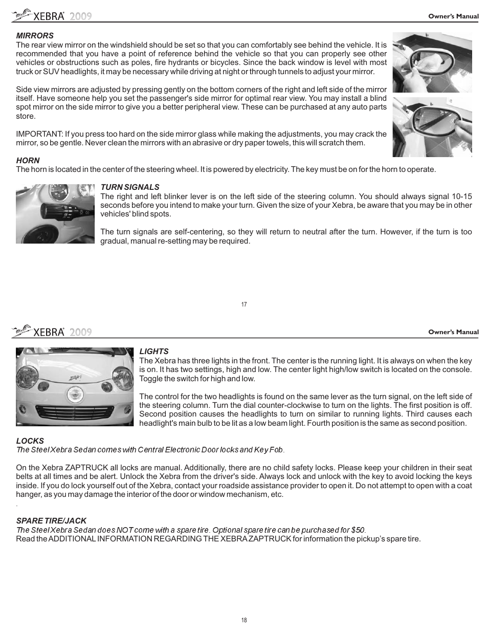 Zap XEBRA D555 User Manual | Page 9 / 16
