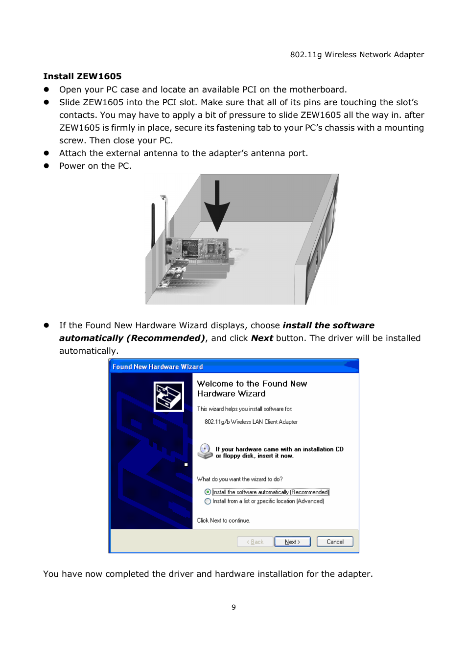 Zonet Technology ZEW1605A User Manual | Page 11 / 18