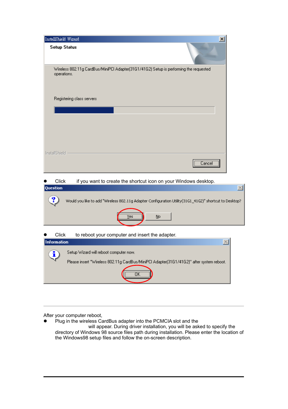 Zonet Technology 802.11 g 54Mbps Wireless LAN CardBus Adapter User Manual | Page 12 / 67