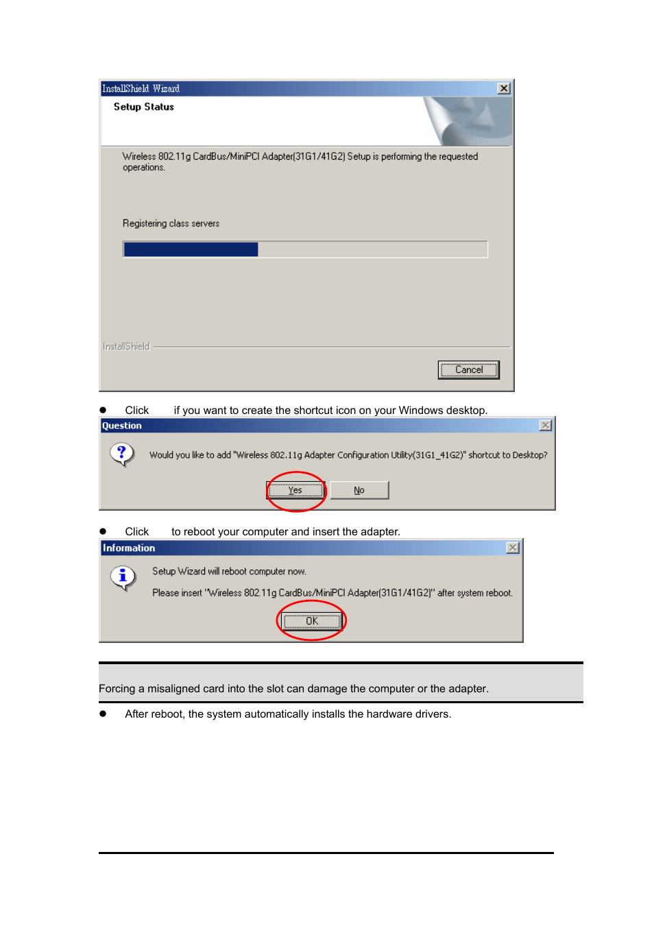 Zonet Technology 802.11 g 54Mbps Wireless LAN CardBus Adapter User Manual | Page 16 / 67