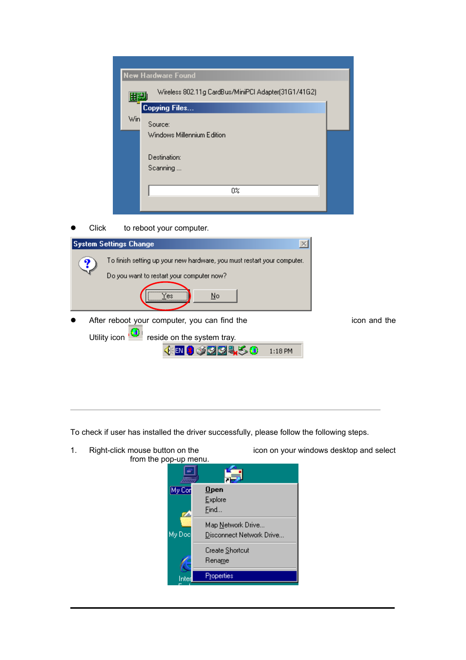 Zonet Technology 802.11 g 54Mbps Wireless LAN CardBus Adapter User Manual | Page 17 / 67