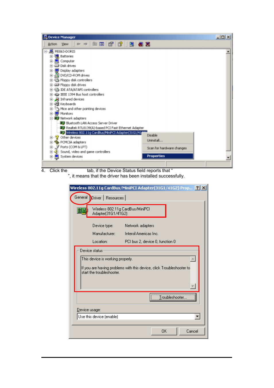 Zonet Technology 802.11 g 54Mbps Wireless LAN CardBus Adapter User Manual | Page 29 / 67
