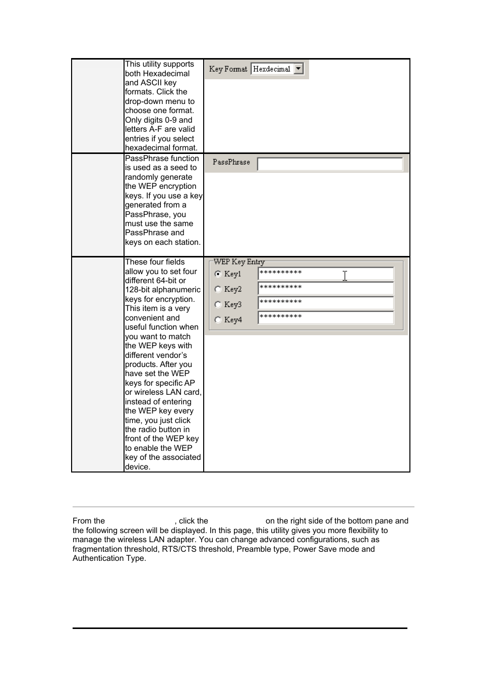 3configuration tab – advanced, Configuration tab – advanced, 3 configuration tab – advanced | Zonet Technology 802.11 g 54Mbps Wireless LAN CardBus Adapter User Manual | Page 53 / 67