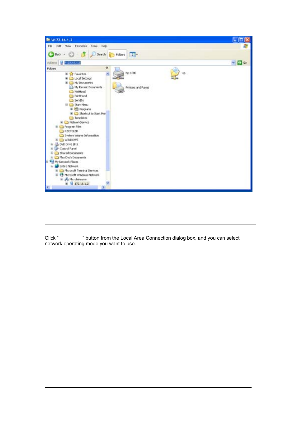 4 network operating mode selection, Etwork, Perating | Election | Zonet Technology 802.11 g 54Mbps Wireless LAN CardBus Adapter User Manual | Page 66 / 67