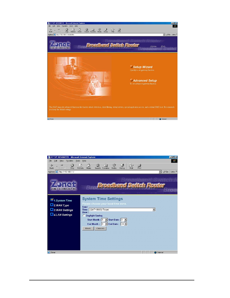 Zonet Technology ZSR0104C Series User Manual | Page 17 / 63