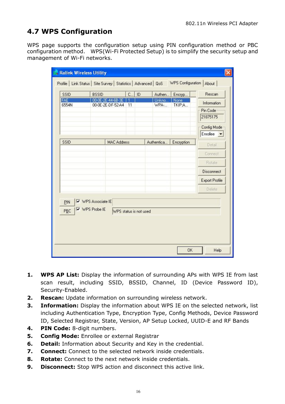7 wps configuration | Zonet Technology ZEW1642 User Manual | Page 19 / 30