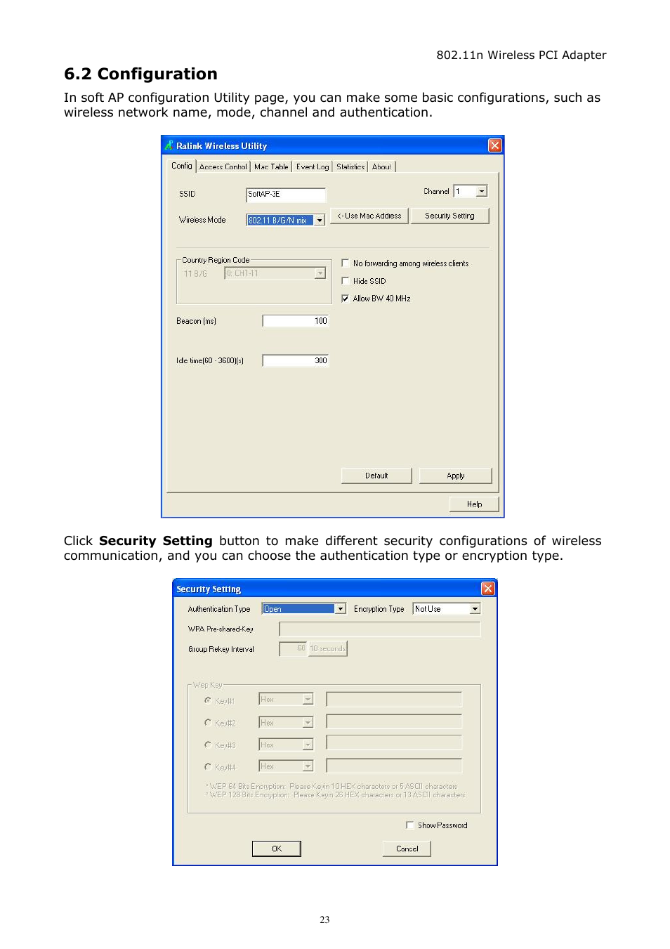 2 configuration | Zonet Technology ZEW1642 User Manual | Page 26 / 30