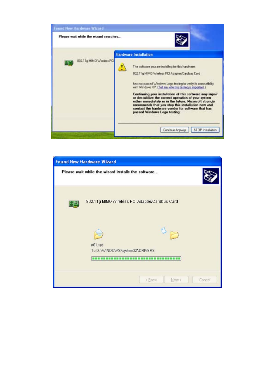 Zonet Technology Zonet ZEW1630 User Manual | Page 8 / 19