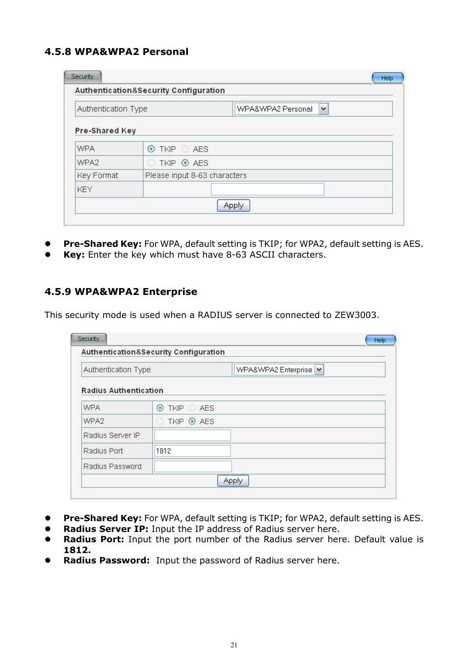 Zonet Technology ZEW3003 User Manual | Page 23 / 28
