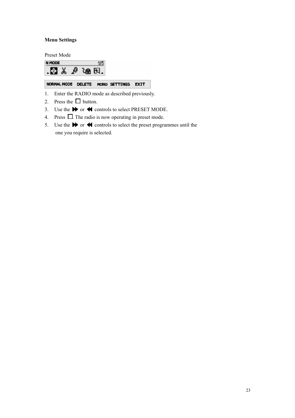 Yamakawa MR-240 User Manual | Page 23 / 29