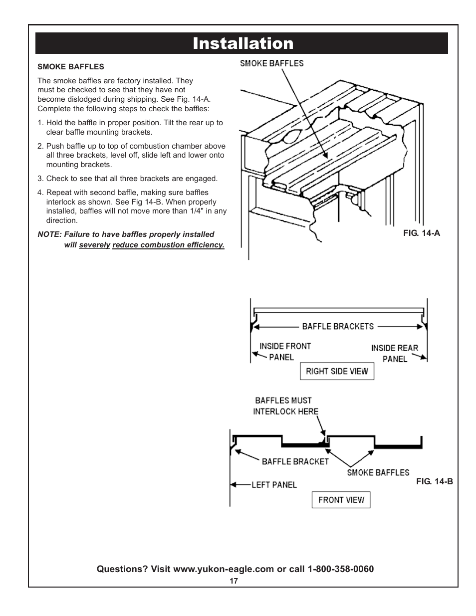 Installation | Yukon Advanced Optics Oil Furnace User Manual | Page 17 / 64